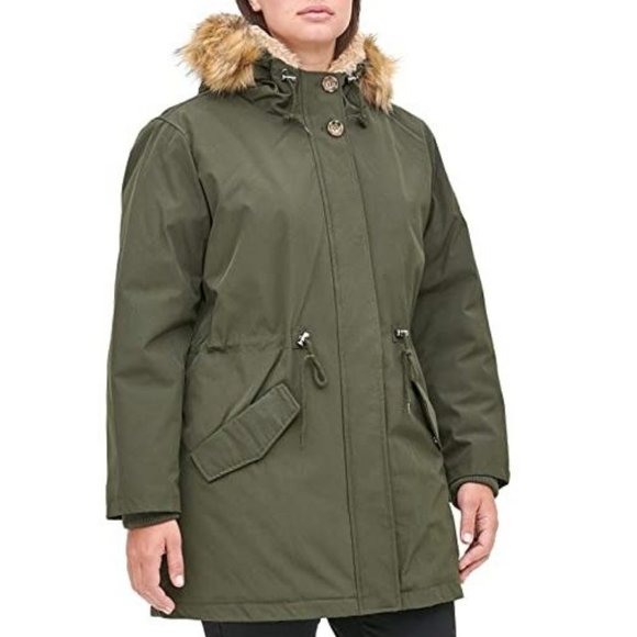 Levi's Jackets & Coats Levi Plus Size Faux Fur Lined Hooded Parka Jacket Poshmark